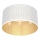 Lampadario a plafone LOFT SHADE 3xE27/60W/230V bianco/oro