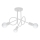 Lampadario a plafone LOOP 3xE27/15W/230V bianco