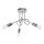 Lampadario a plafone LOOP 3xE27/15W/230V cromo lucido