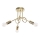 Lampadario a plafone LOOP 3xE27/15W/230V oro