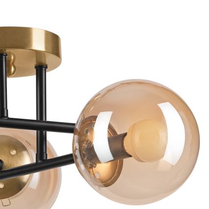Lampadario a plafone MALENA 3xE14/5W/230V beige