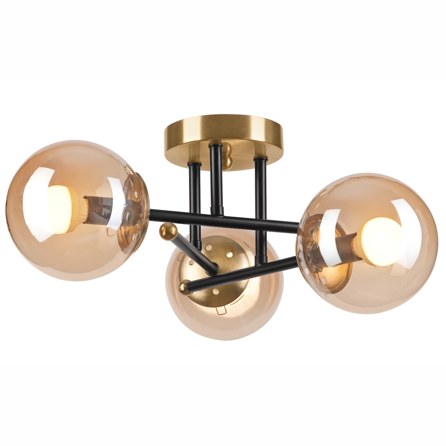 Lampadario a plafone MALENA 3xE14/5W/230V beige