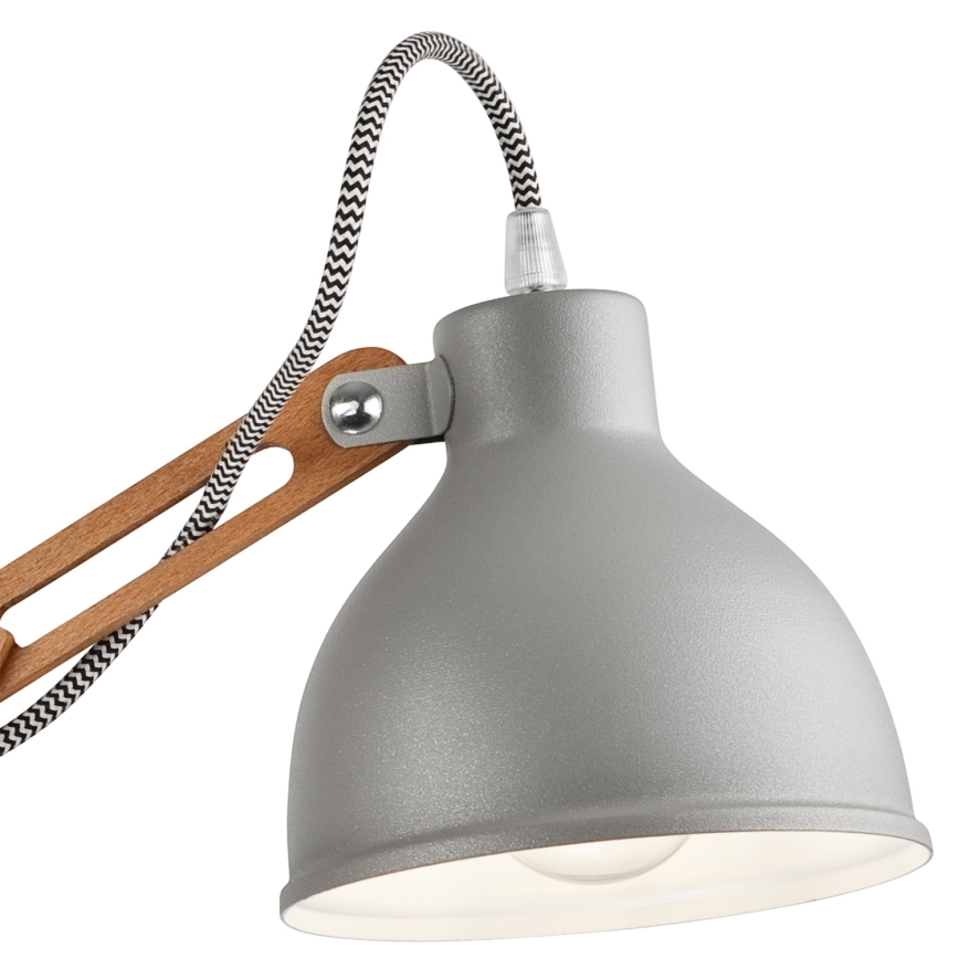 Lampadario a plafone MARCELLO 3xE27/60W/230V faggio