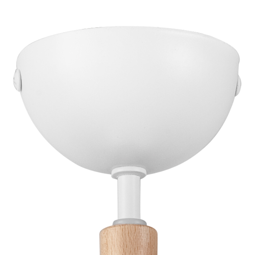 Lampadario a plafone MARCELLO 3xE27/60W/230V faggio