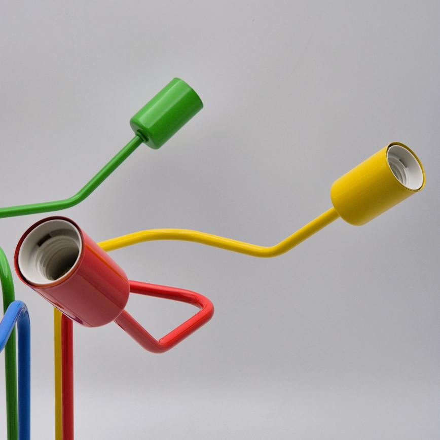 Lampadario a plafone MATYLDA 5xE27/60W/230V colorato