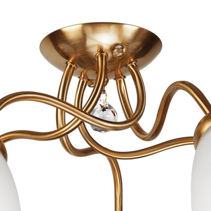 Lampada da parete MIRANDA 1xE27/60W/230V oro