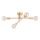 Lampadario a plafone OTELLO 4xE27/15W/230V oro/beige
