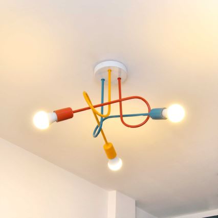 Lampadario a plafone OXFORD 3xE27/15W/230V