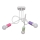 Lampadario a plafone OXFORD 3xE27/15W/230V
