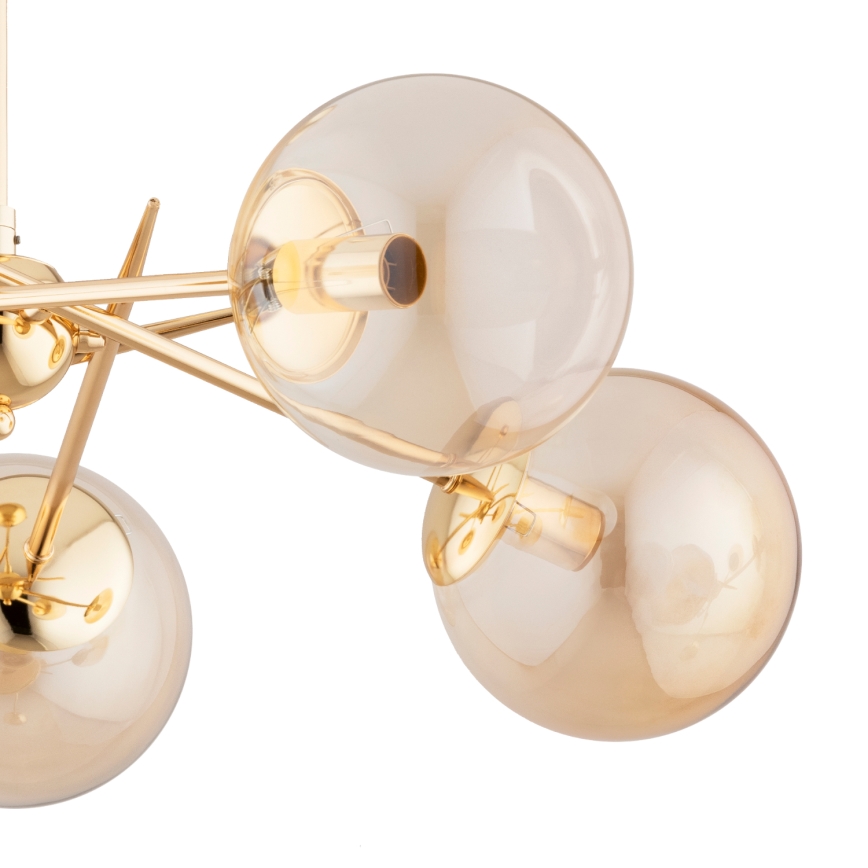 Lampadario a plafone PRIMERY 5xE14/10W/230V oro