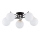 Lampadario a plafone SAVI 5xE14/10W/230V nero/oro