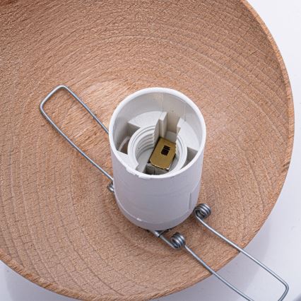 Lampadario a plafone SFERA WOOD 3xE14/40W/230V