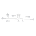 Lampadario a plafone VECTOR 8xE27/15W/230V bianco