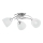 Lampadario a plafone VERWIL 3xE27/15W/230V cromo lucido