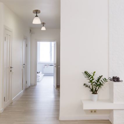 Plafoniera ADRIANO 1xE27/60W/230V faggio