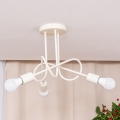 Lampadario a soffitto OXFORD 3xE27/15W/230V crema