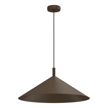 Lampadario a sospensione ANEGA 1xGX53/15W/230V Ø 50 cm marrone