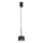 Lampadario a sospensione AURA 1xGX53/10W/230V nero