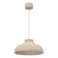 Lampadario a sospensione BASCA su cavo 1xE27/15W/230V, beige