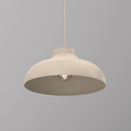 Lampadario a sospensione BASCA su cavo 1xE27/15W/230V, beige