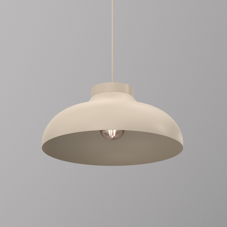 Lampadario a sospensione BASCA su cavo 1xE27/15W/230V, beige