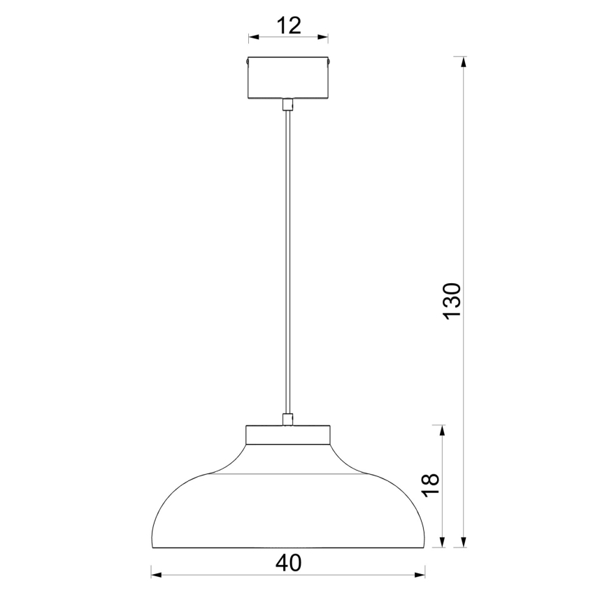 Lampadario a sospensione BASCA su cavo 1xE27/15W/230V, beige