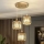Lampadario a sospensione BELLA 3xE27/40W/230V oro
