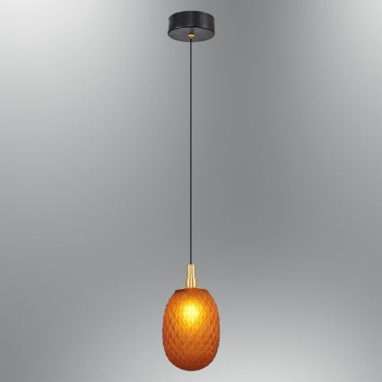 Lampadario a sospensione CACTUS 1xG9/5W/230V, rame