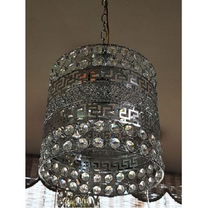 Lampadario a sospensione con catena 1xE27/60W/230V