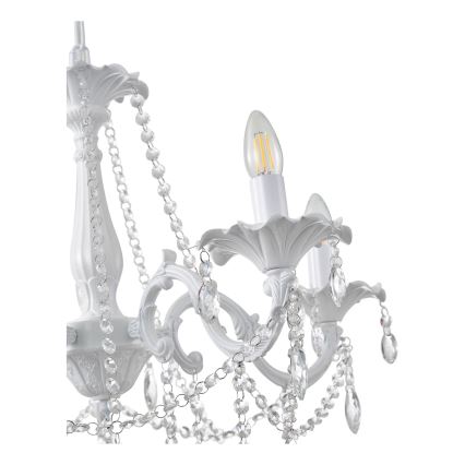 Lampadario a sospensione con catena 5xE14/15W/230V