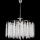 Lampadario a sospensione con catena 7xE14/60W/230V diametro 54 cm cromo lucido