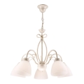 Lampadario a sospensione con catena ADELLE 5xE27/60W/230V