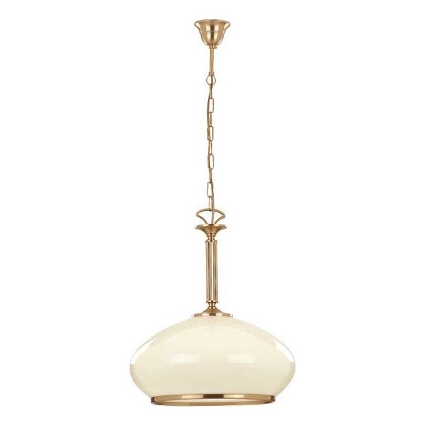 Lampadario a sospensione con catena ASTORIA 1xE27/15W/230V oro
