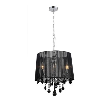 Lampadario a sospensione con catena CORNELIA 3xE14/40W/230V
