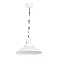 Lampadario a sospensione con catena IRON 1xE27/60W/230V