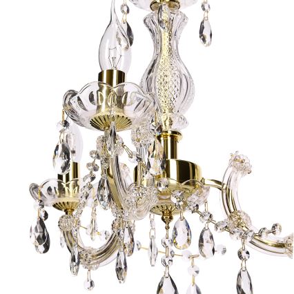 Lampadario a sospensione con catena MARIA TERESA 3xE14/40W/230V