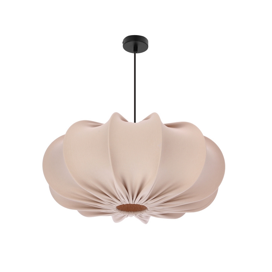 Lampadario a sospensione con cavo CAFEE 1xE27/40W/230V Ø 52 cm beige