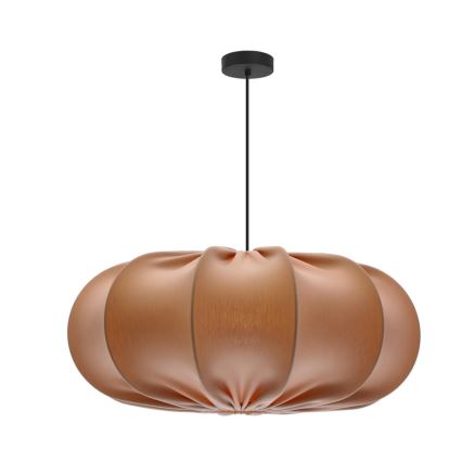 Lampadario a sospensione con cavo CAFEE 1xE27/40W/230V Ø 52 cm beige