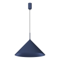 Lampadario a sospensione con cavo CAPITAL 1xGX53/15W/230V Ø 46 cm blu