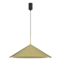 Lampadario a sospensione con cavo CAPITAL 1xGX53/15W/230V Ø 60 cm, finitura dorata