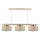 Lampadario a sospensione con cavo IGNIA 3xE27/60W/230V taupe