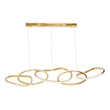 Lampadario a sospensione con cavo LED ANNELI LED/45W/230V 125 cm Oro