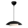 Lampadario a sospensione con cavo MOONLIGH 1xE27/40W/230V nero