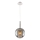 Lampadario a sospensione con cavo MUSCAT 1xE14/40W/230V fumé