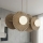 Lampadario a sospensione con cavo UMBRA 4xG9/8W/230V beige