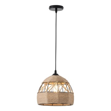 Lampadario a sospensione con filo 1xE27/15W/230V beige