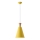 Lampadario a sospensione con filo 1xE27/15W/230V giallo diametro 20 cm