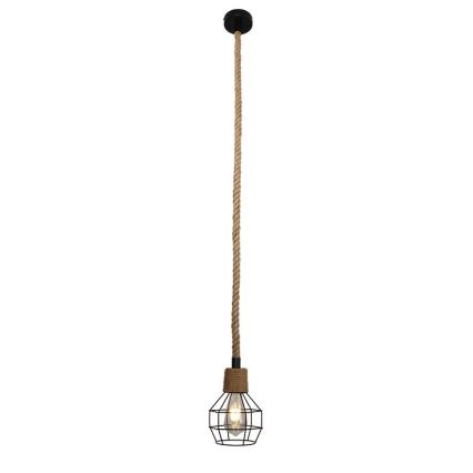 Lampadario a sospensione con filo 1xE27/60W/230V diametro 15 cm
