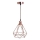 Lampadario a sospensione con filo 1xE27/60W/230V diametro 22 cm rame