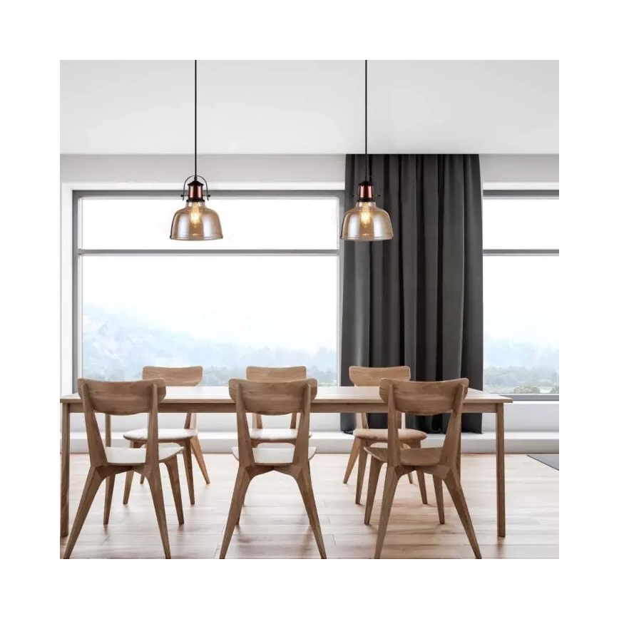 Lampadario a sospensione con filo 1xE27/60W/230V